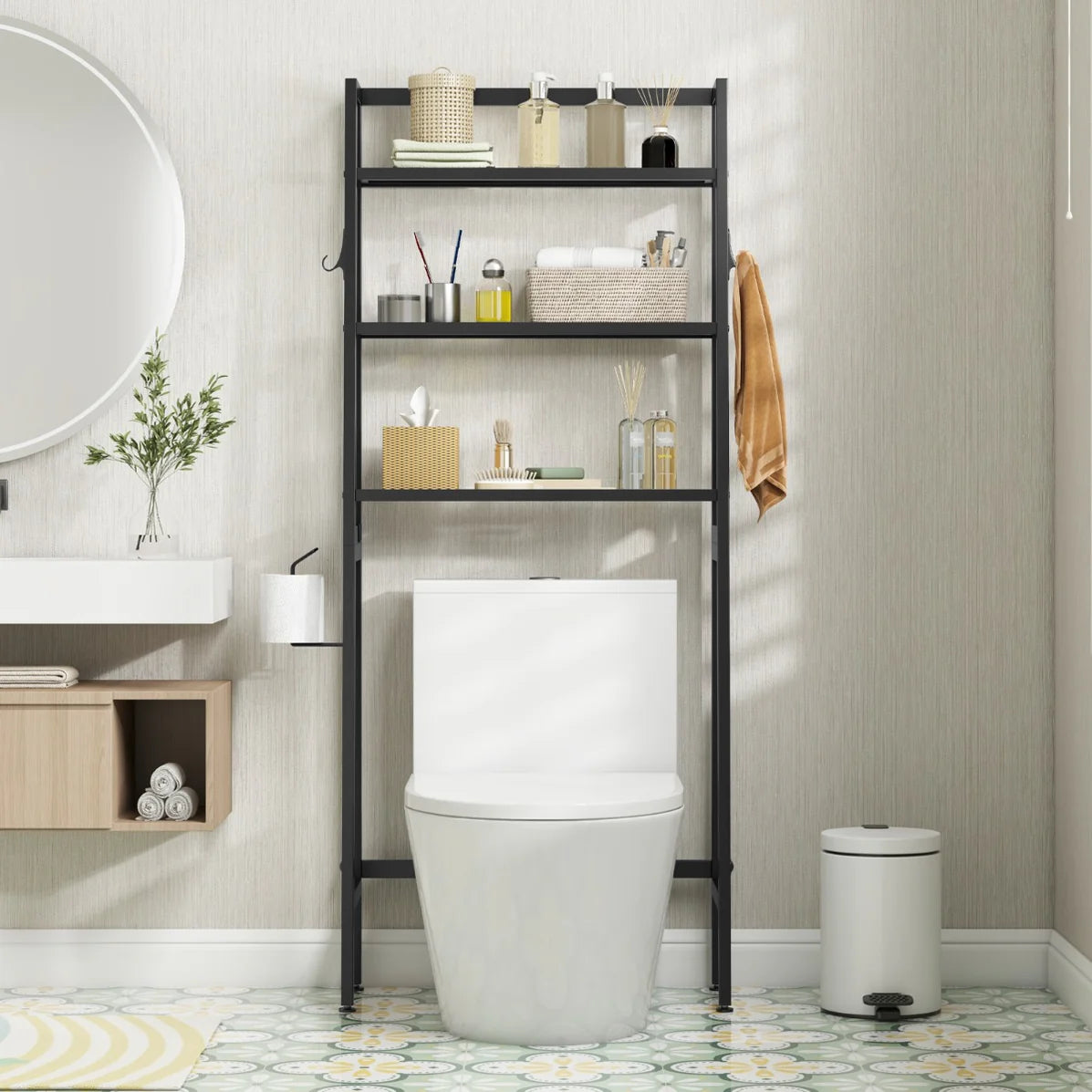Over The Toilet Storage Shelf