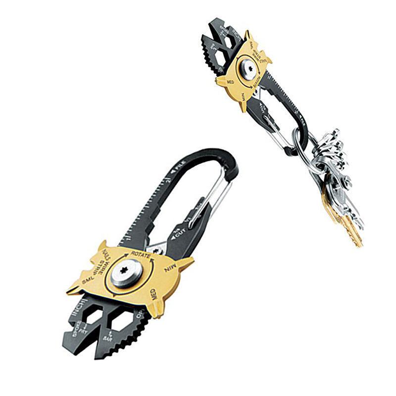 20-in-1 Multi-functional Keychain Tool